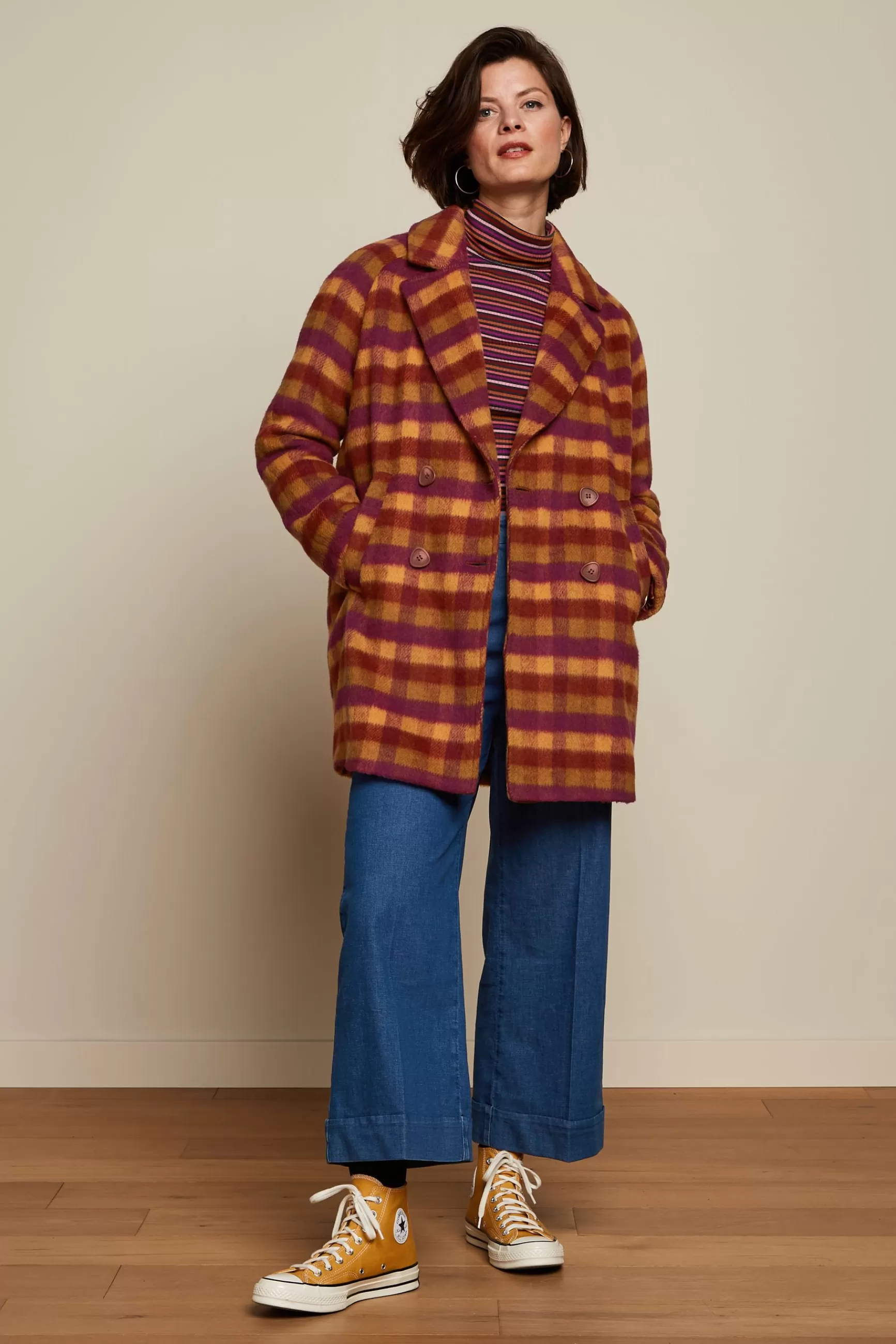 Amelie Coat Wylde Check^King Louie Online