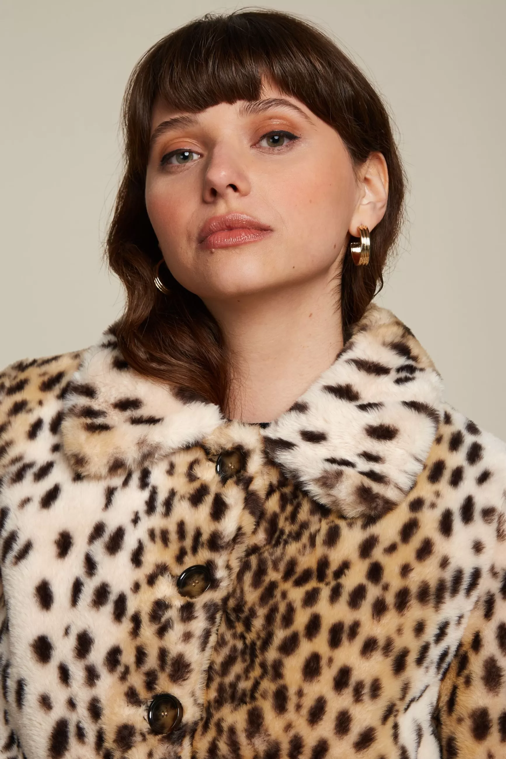 Anais Coat Cheetah Fur^King Louie Flash Sale