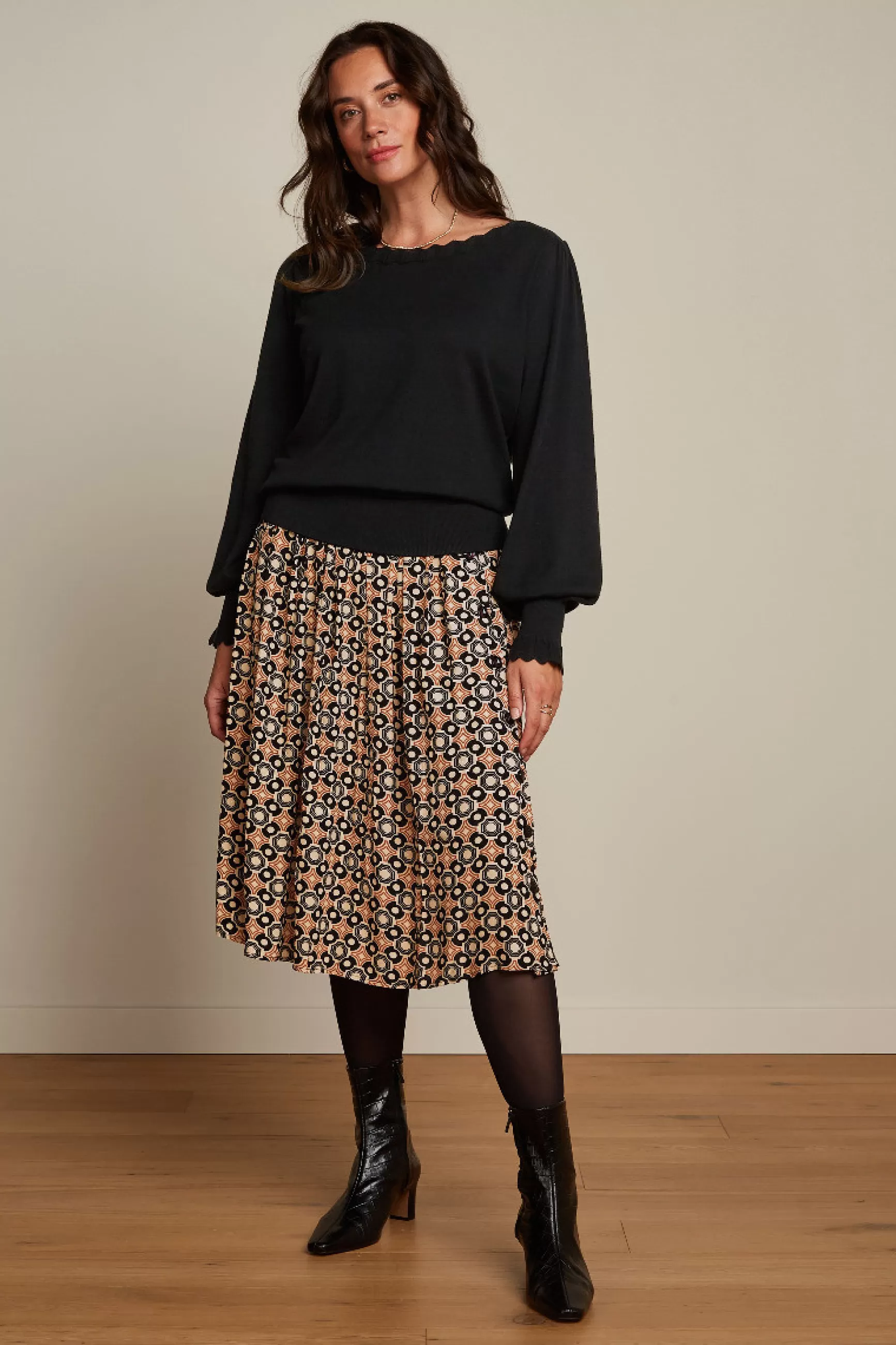 Arianna Pleat Skirt Ozzy^King Louie Clearance