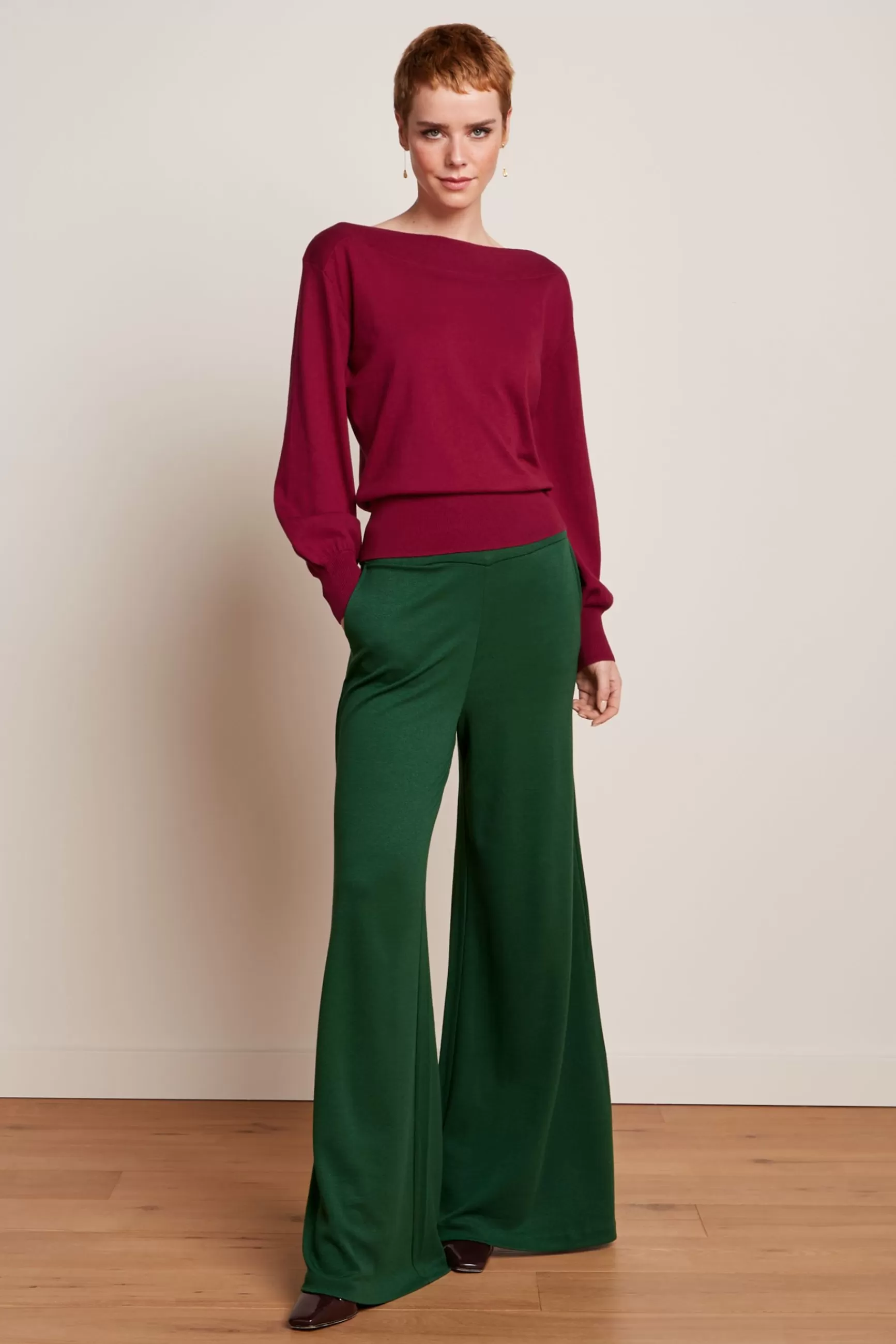 Border Palazzo Pants Milano Crepe^King Louie Best Sale