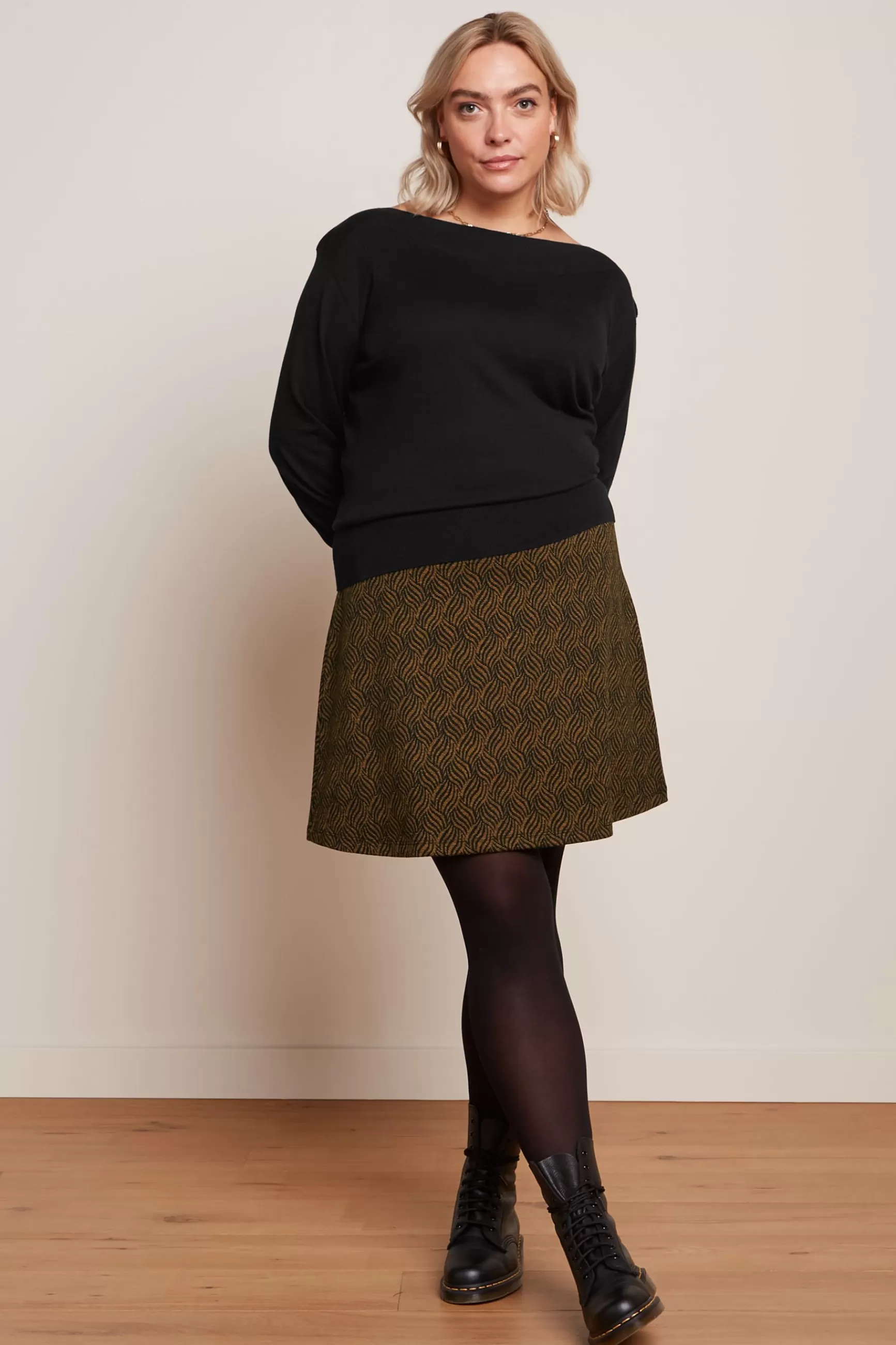 Border Skirt Ruby Jacquard^King Louie Flash Sale