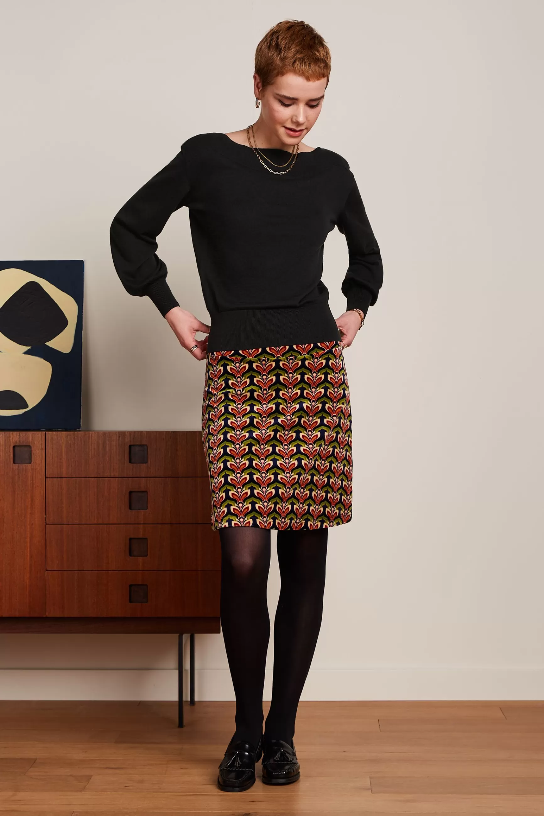 Border Skirt Sunday^King Louie Fashion