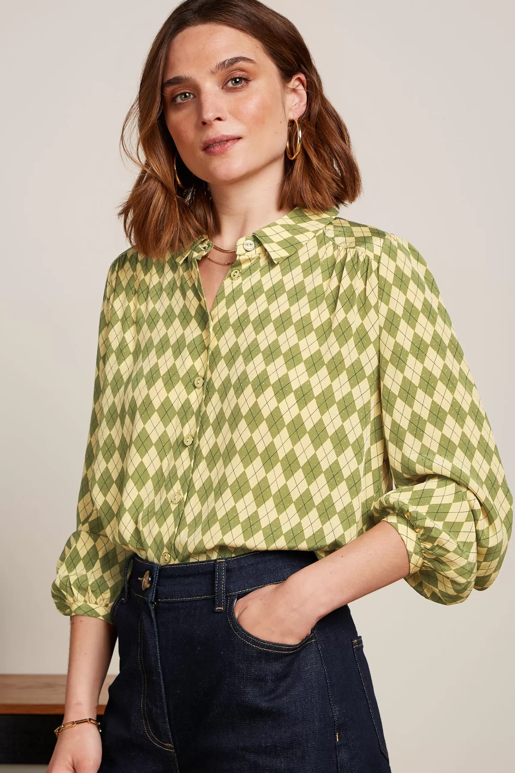 Carina Blouse Farrow^King Louie Sale