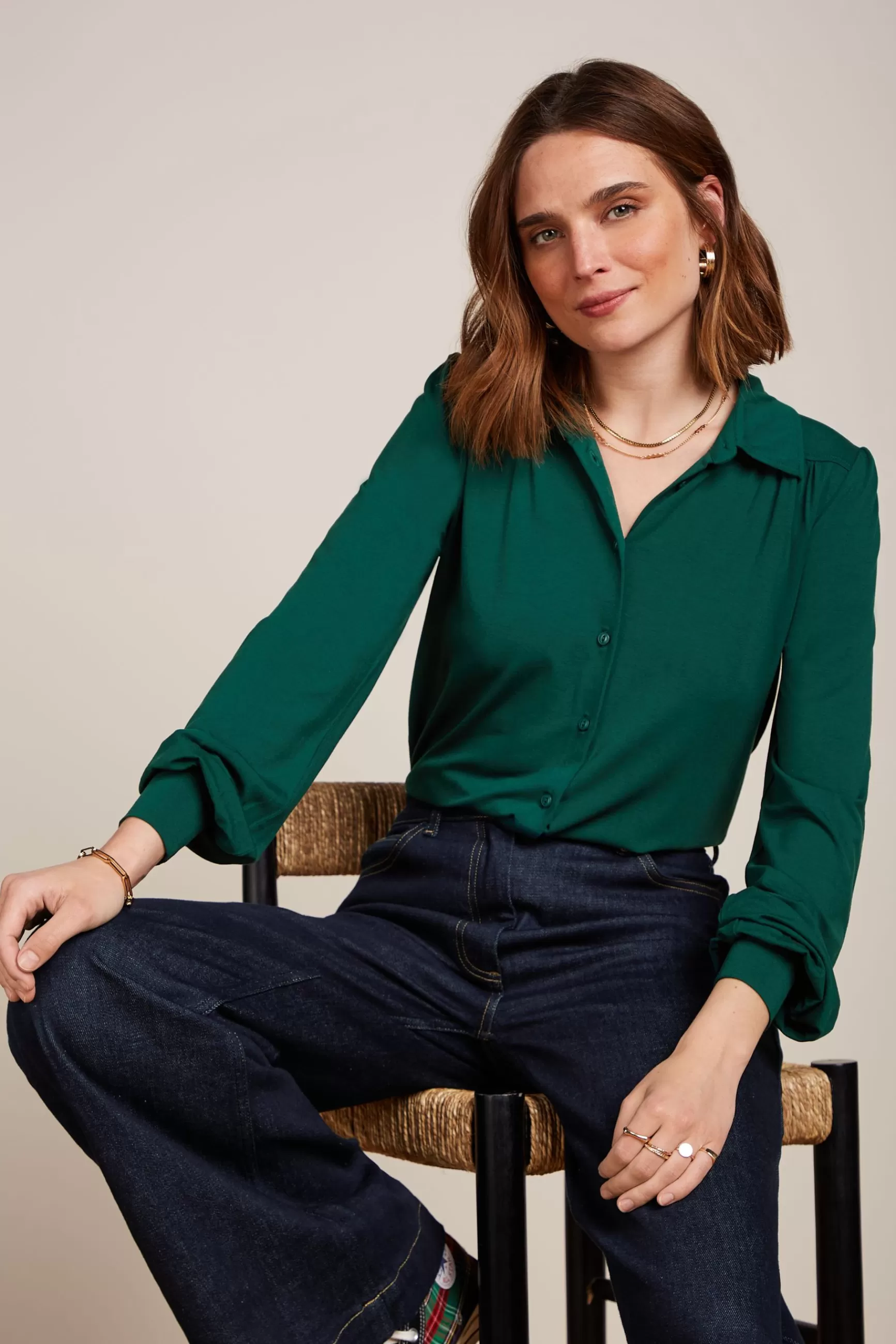 Carina Blouse Viscose Light^King Louie Cheap