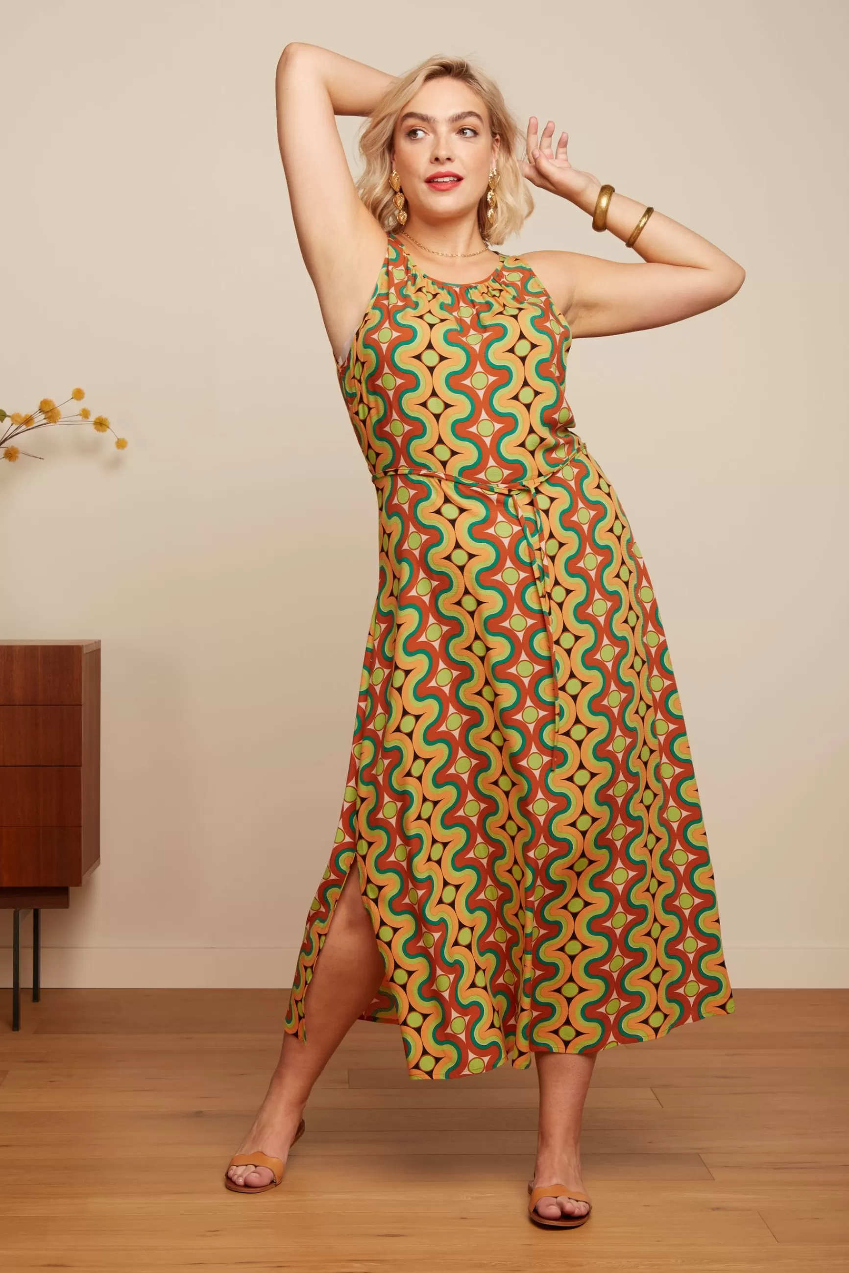 Hazel Midi Dress Kizko^King Louie Clearance