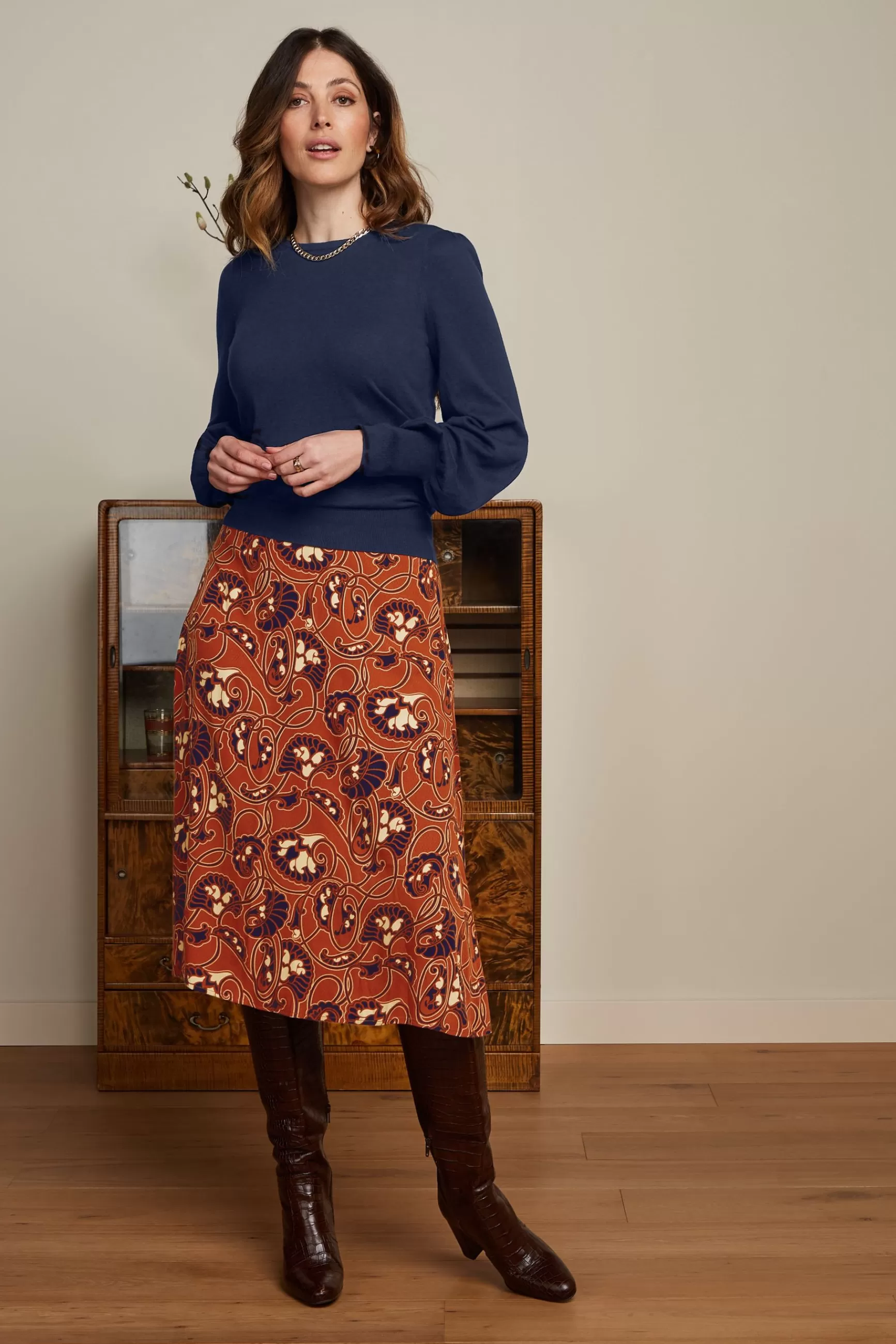 Juno Midi Skirt Cecilia^King Louie Hot