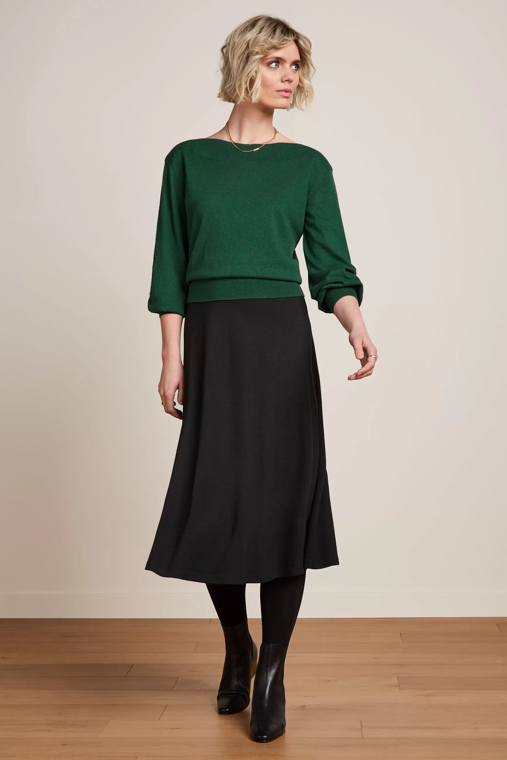 Juno Midi Skirt Milano Crepe^King Louie Store