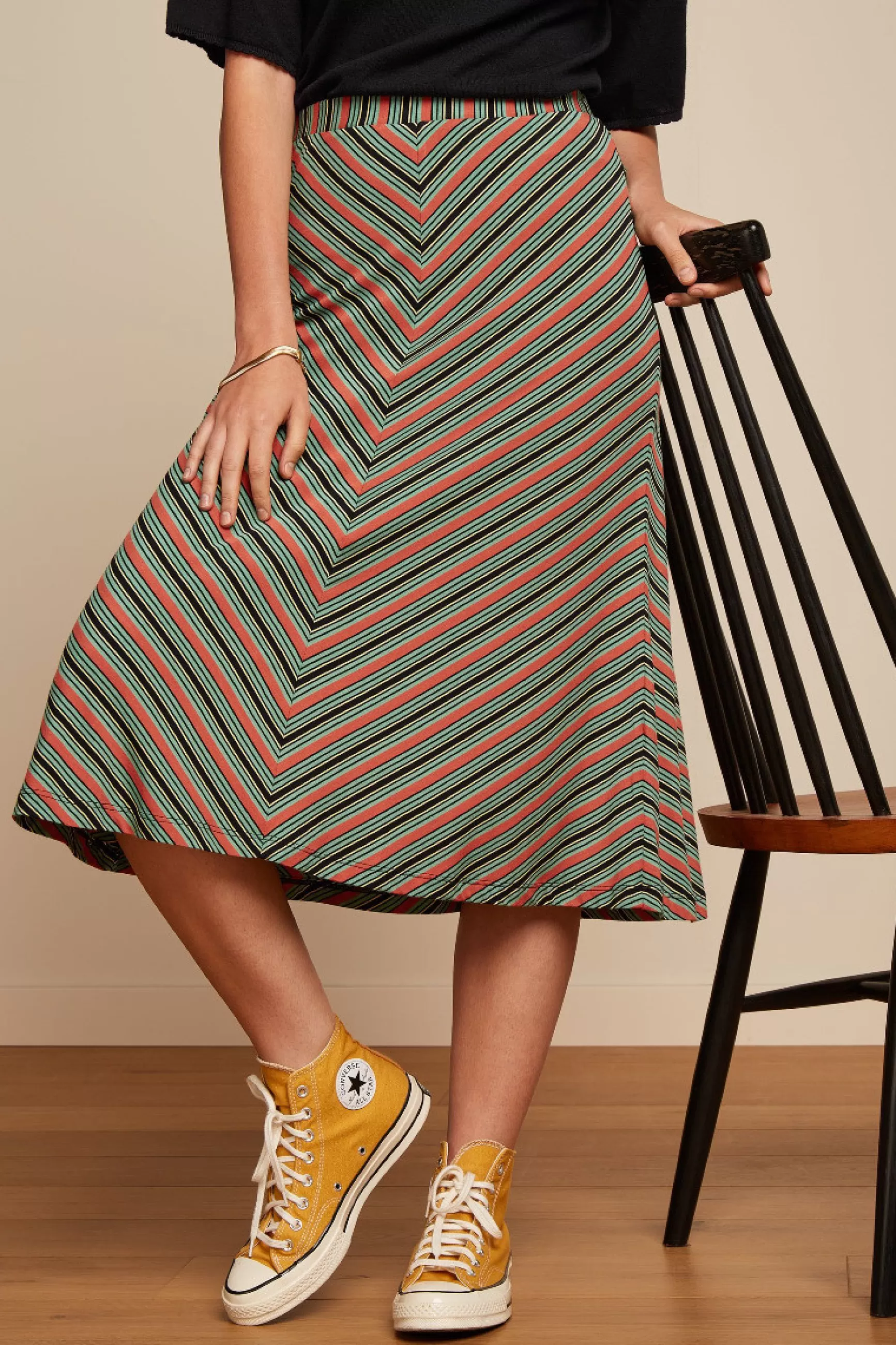 Juno Skirt Castillo Stripe^King Louie Cheap