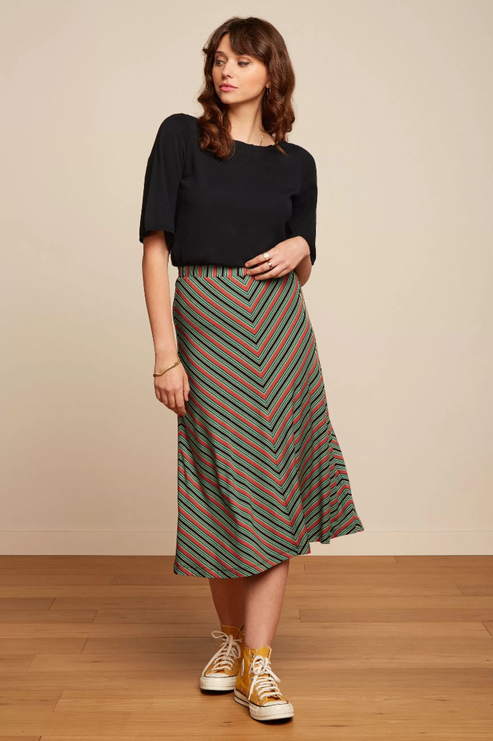 Juno Skirt Castillo Stripe^King Louie Cheap