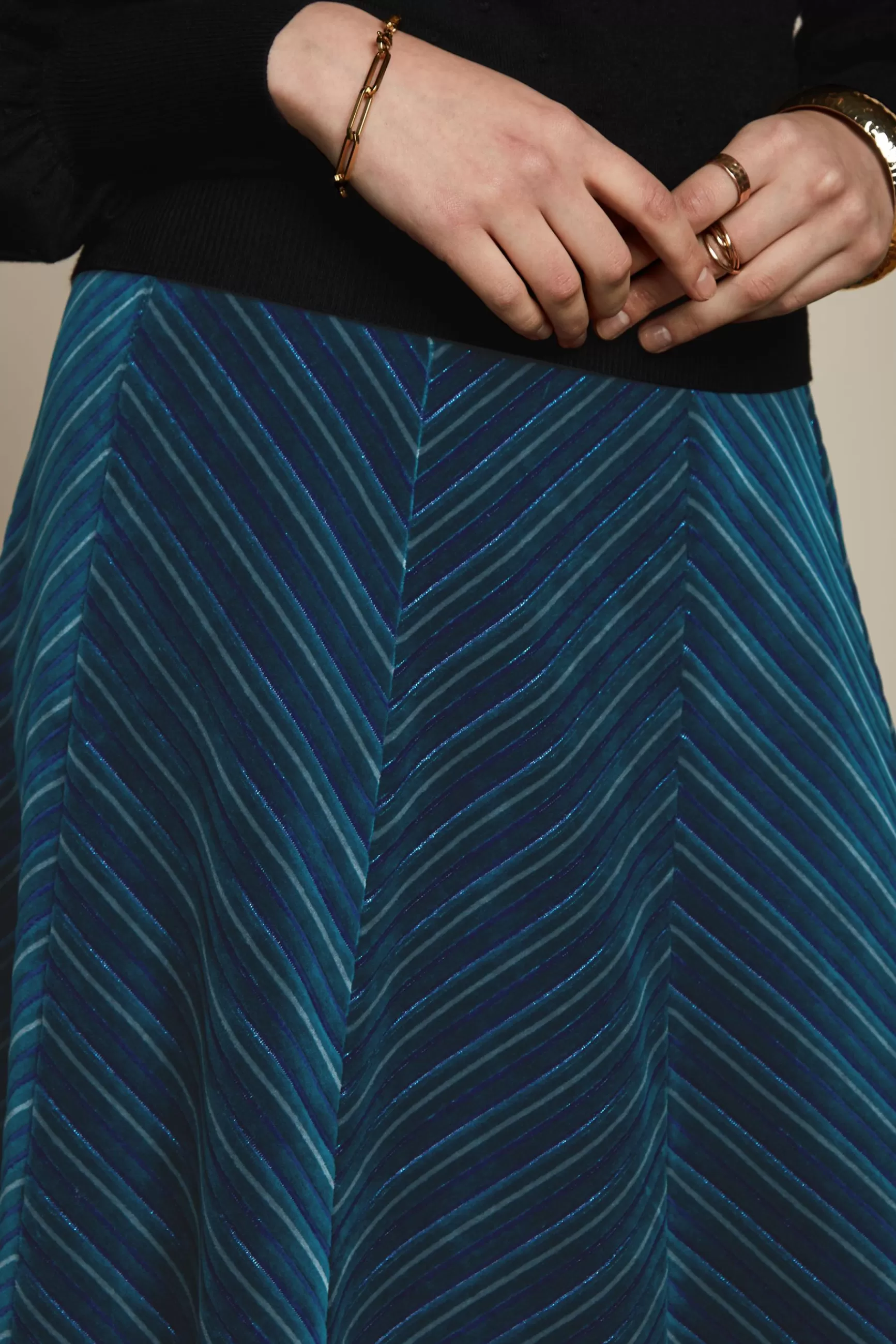 Juno Skirt Moda Stripe^King Louie Hot