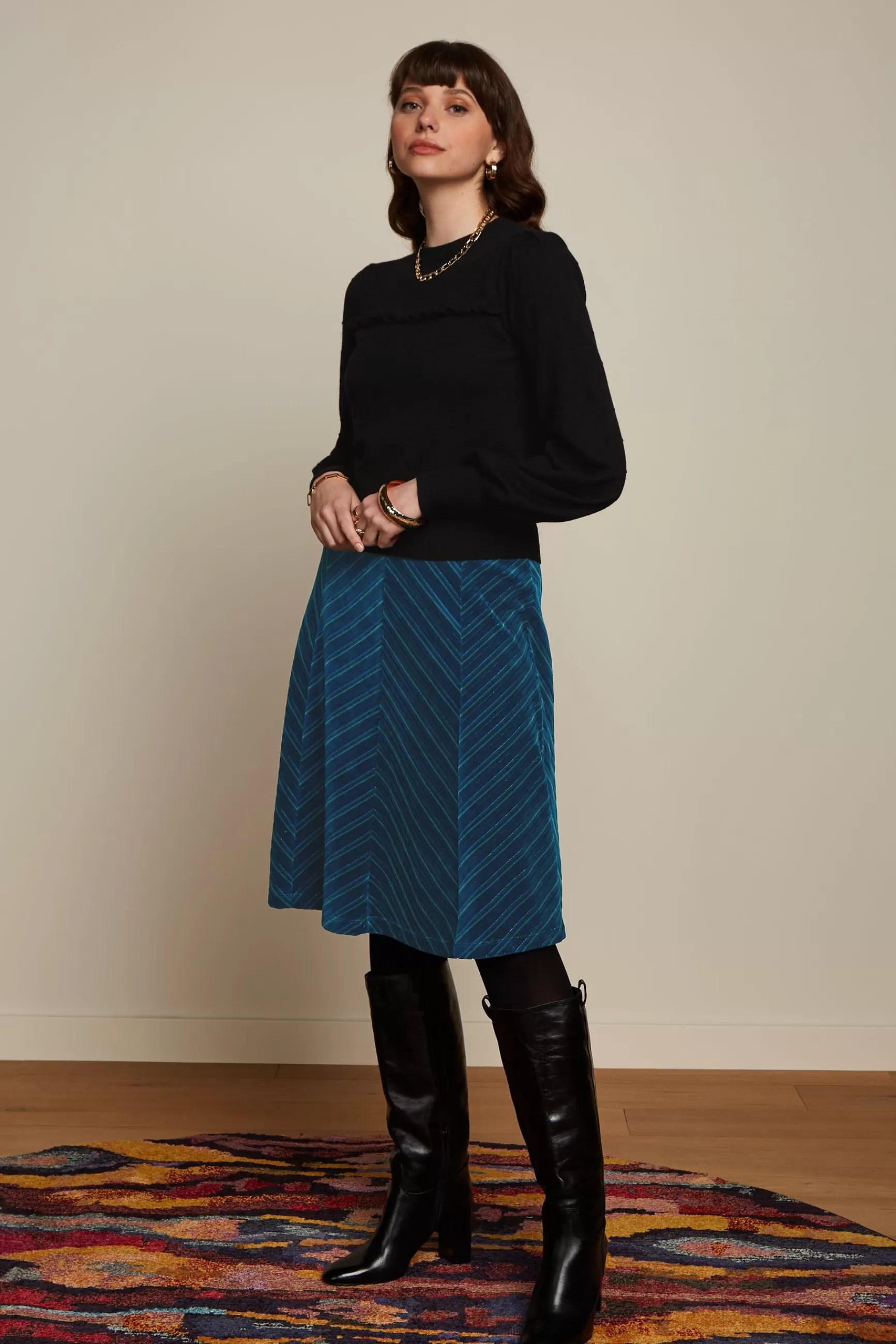 Juno Skirt Moda Stripe^King Louie Hot