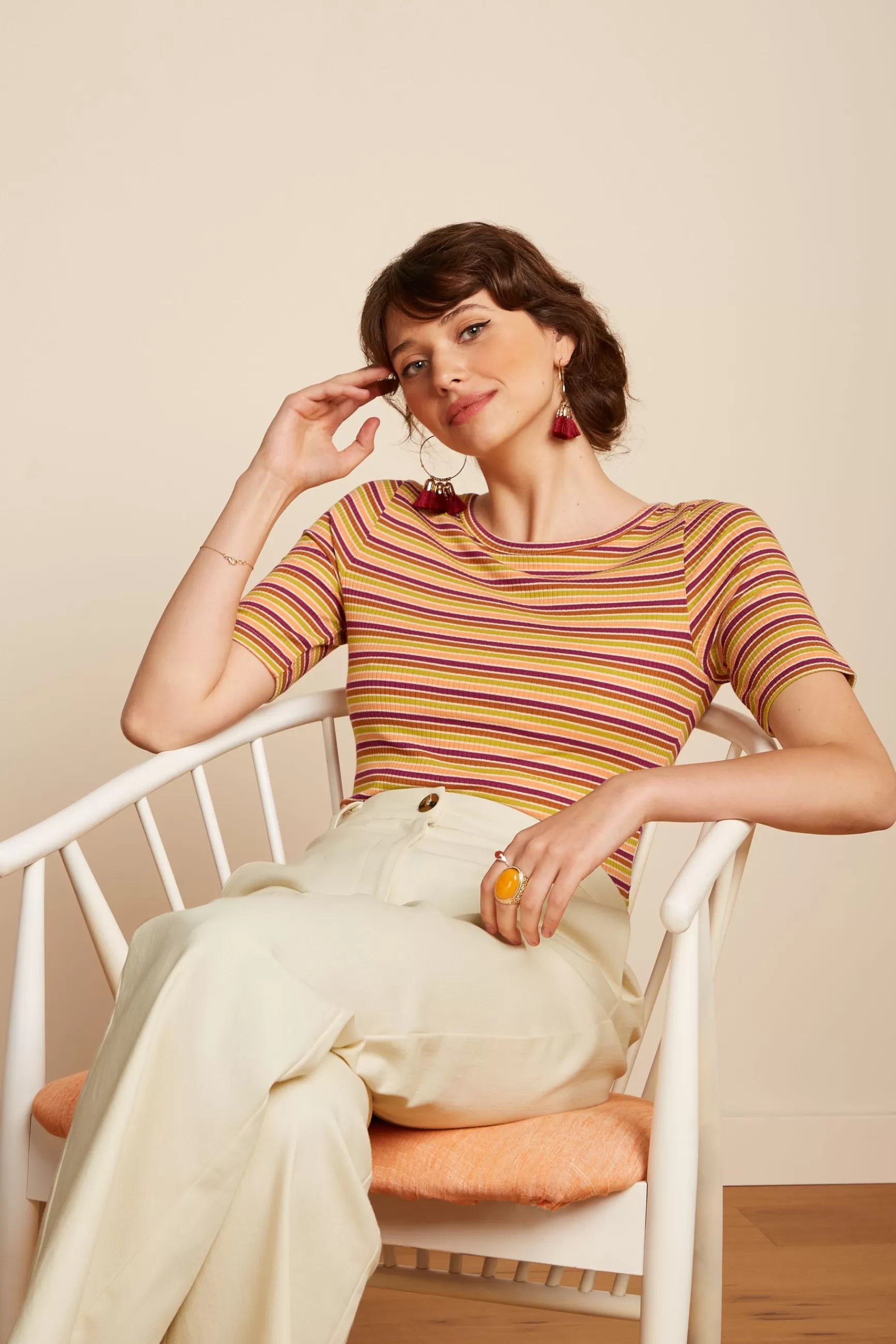 Lily Tee Cleo Stripe^King Louie Best Sale