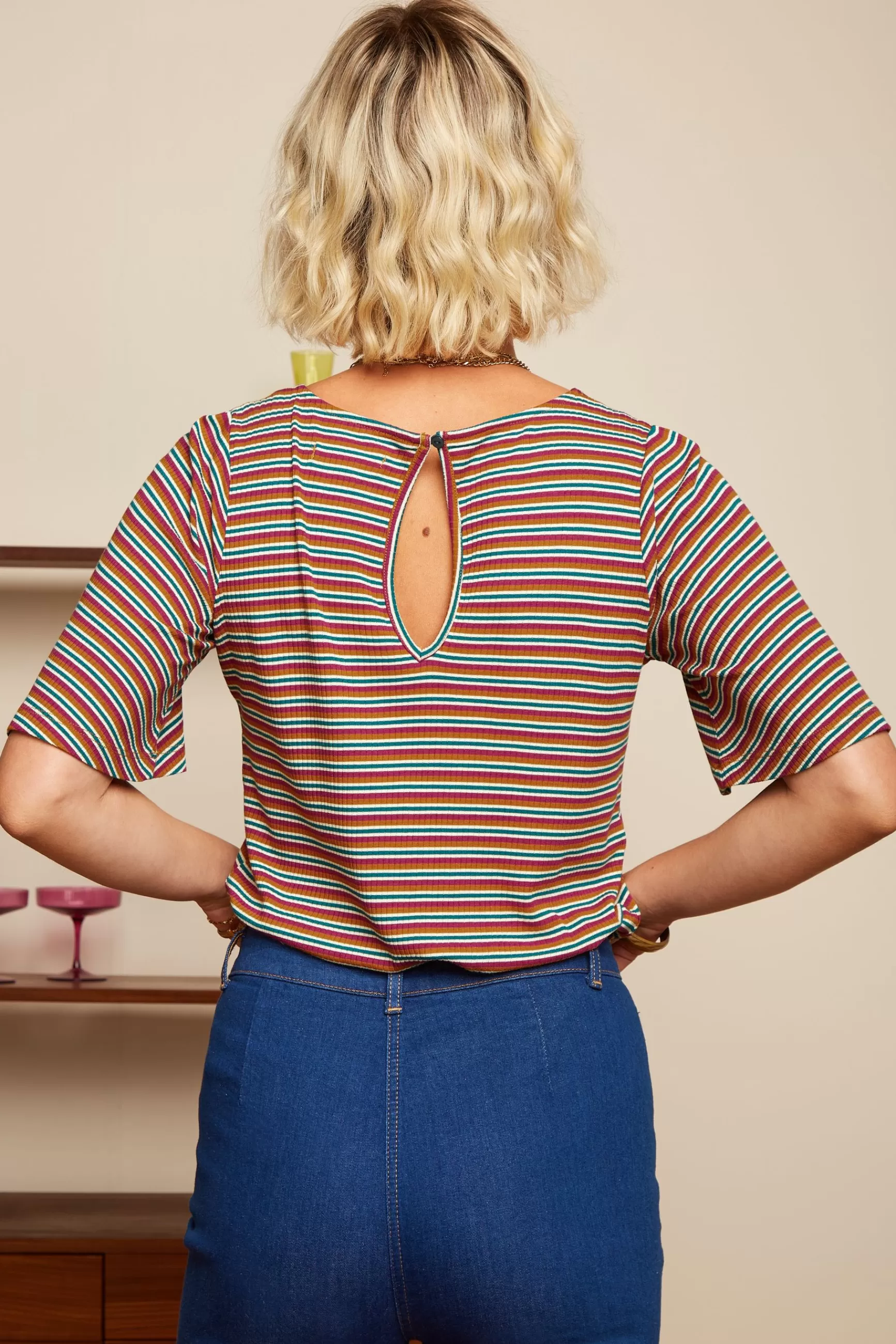 Lizzy Top Jones Stripe^King Louie Online