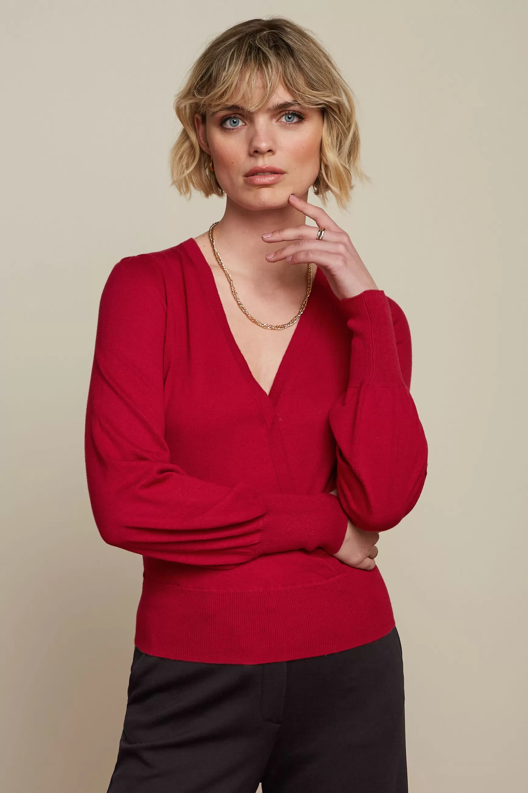 Lulu Wrap Top Cocoon^King Louie Cheap