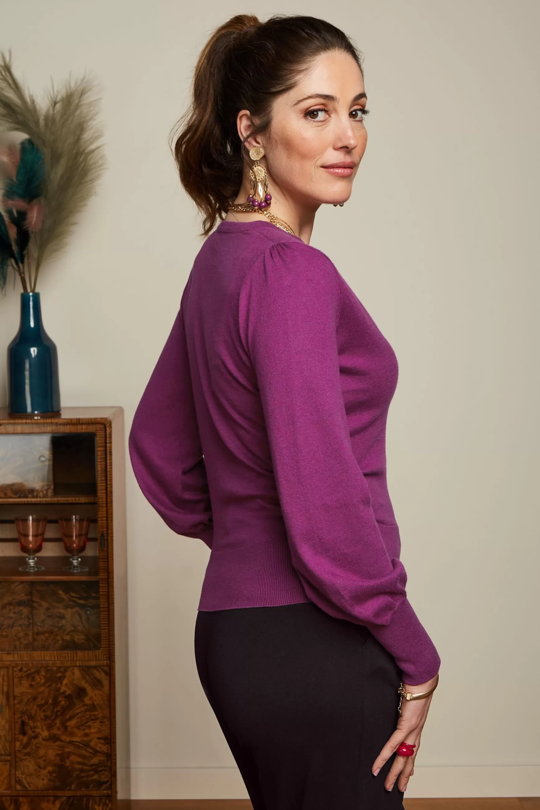 Lulu Wrap Top Cocoon^King Louie Discount