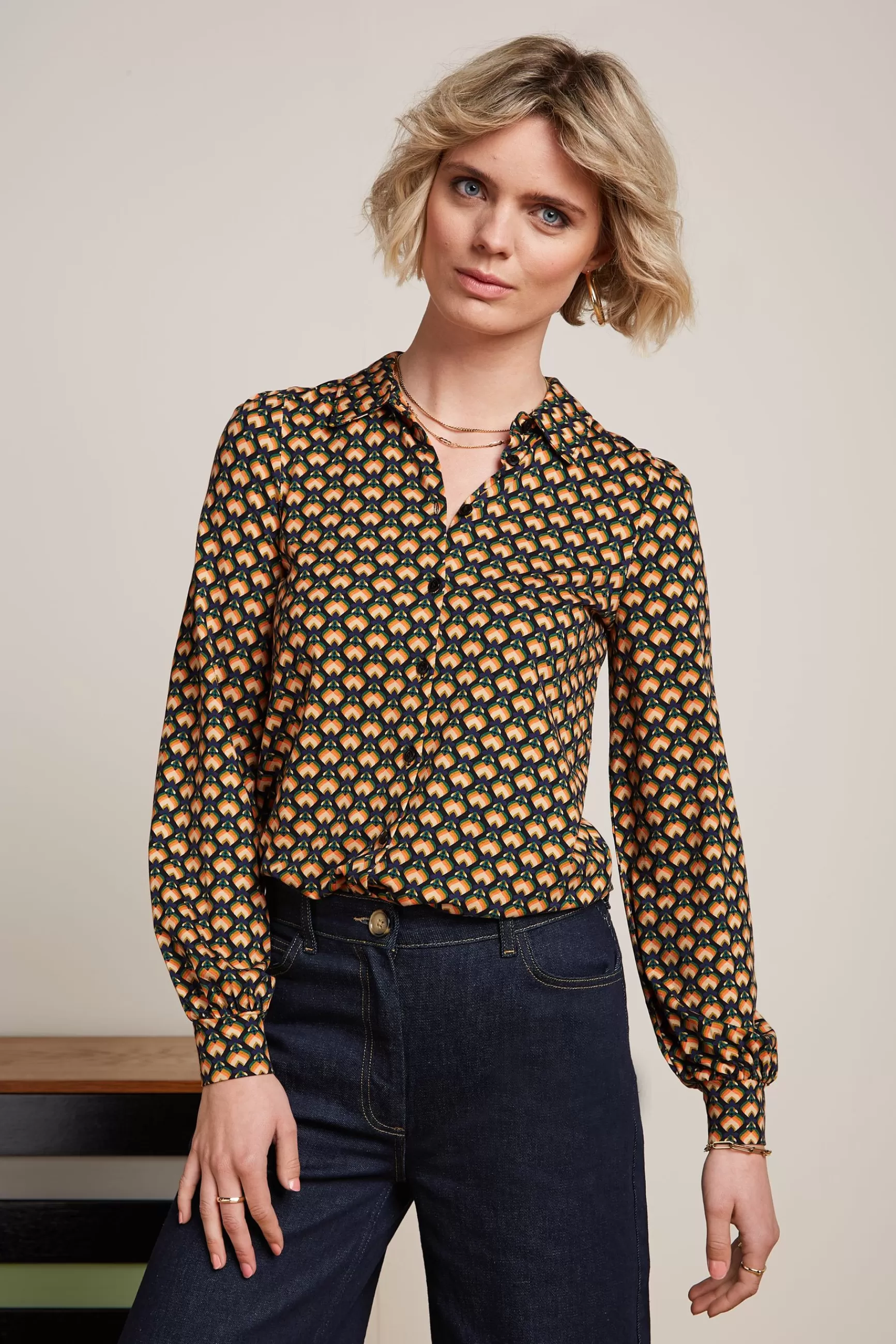 Maisie Blouse Valet^King Louie Clearance