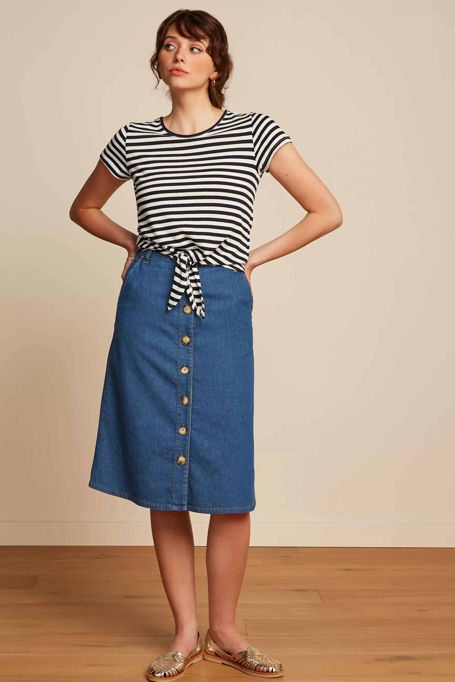 Marie Skirt Chambray^King Louie Outlet