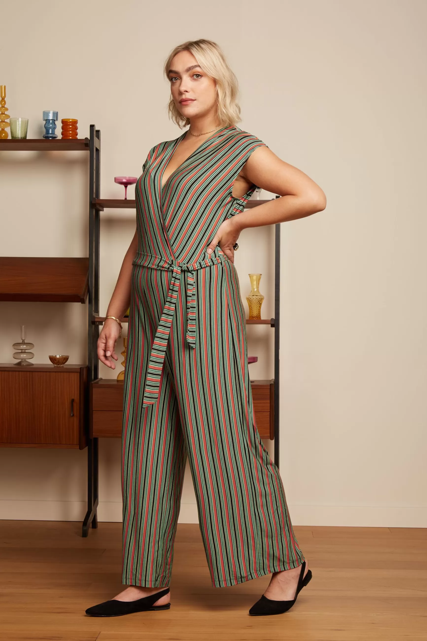 Mary Jumpsuit Castillo Stripe^King Louie Cheap