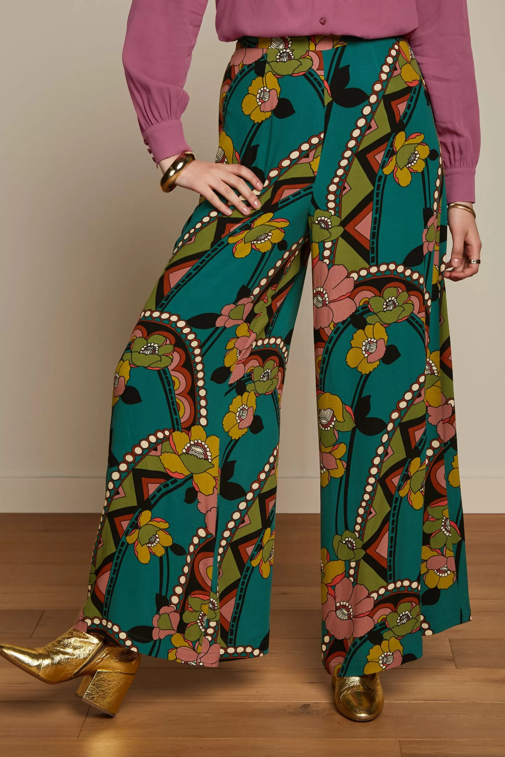 Palazzo Pants Lovechild^King Louie Hot