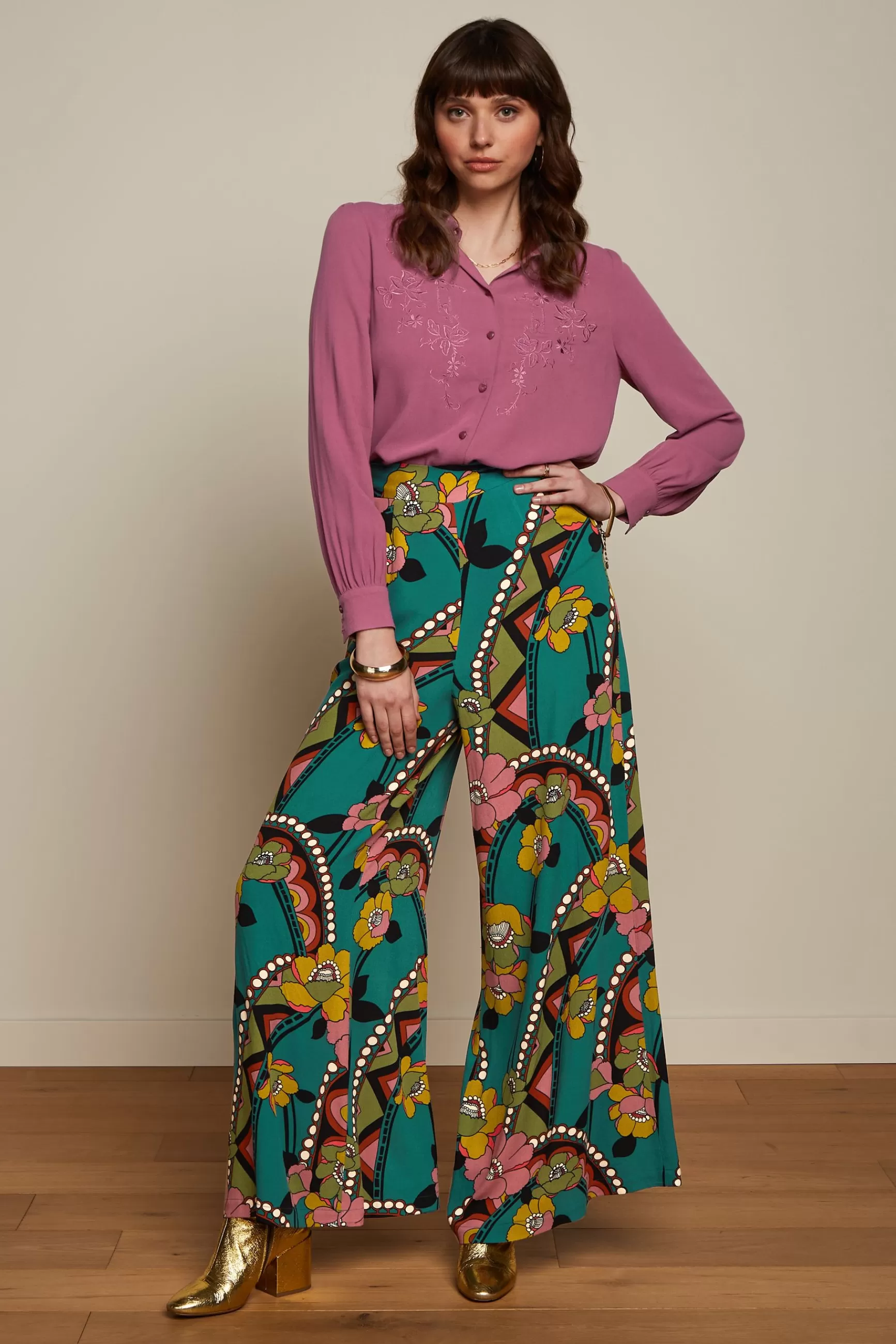 Palazzo Pants Lovechild^King Louie Hot