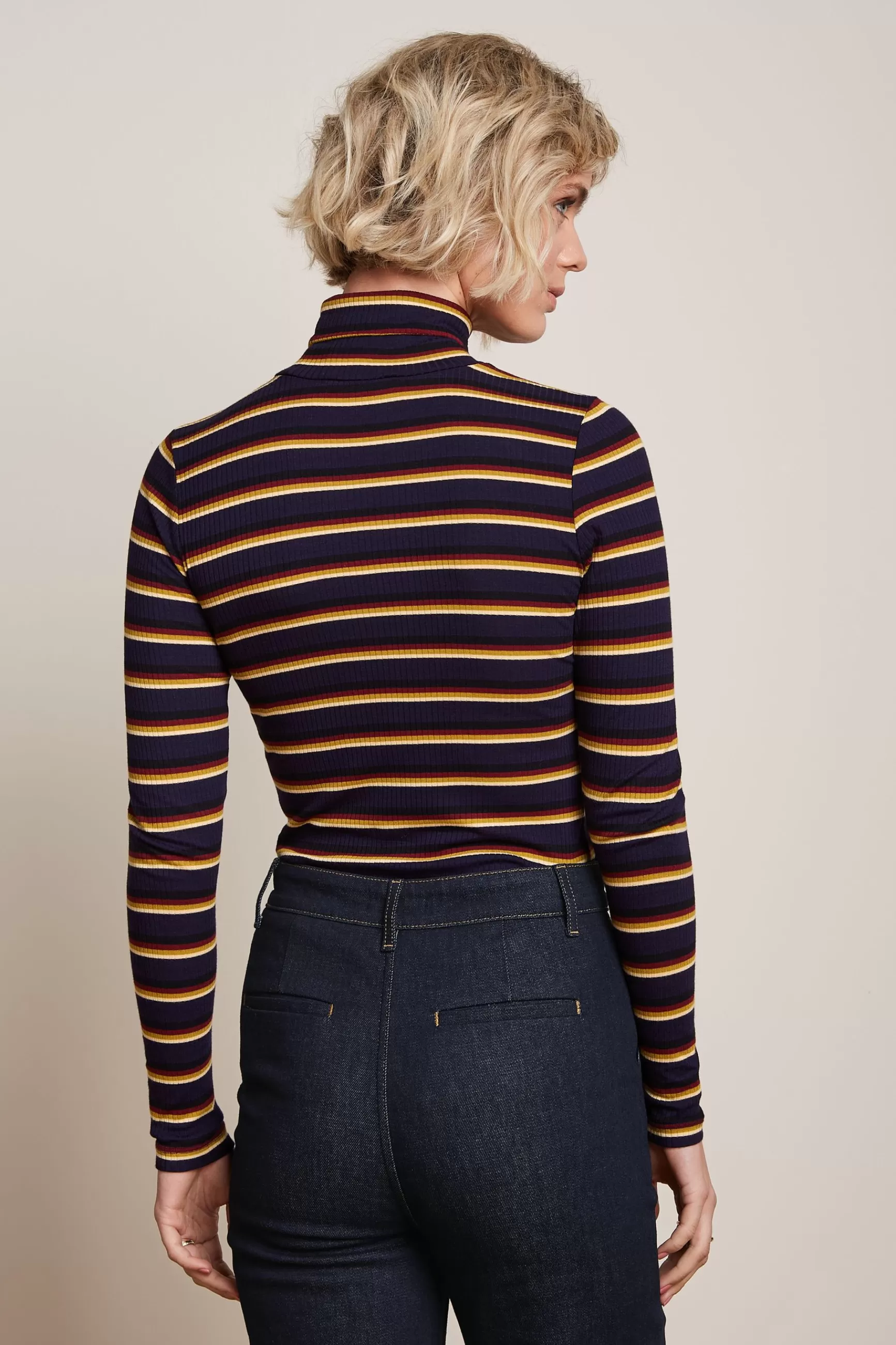 Rollneck Top Century Stripe^King Louie Discount