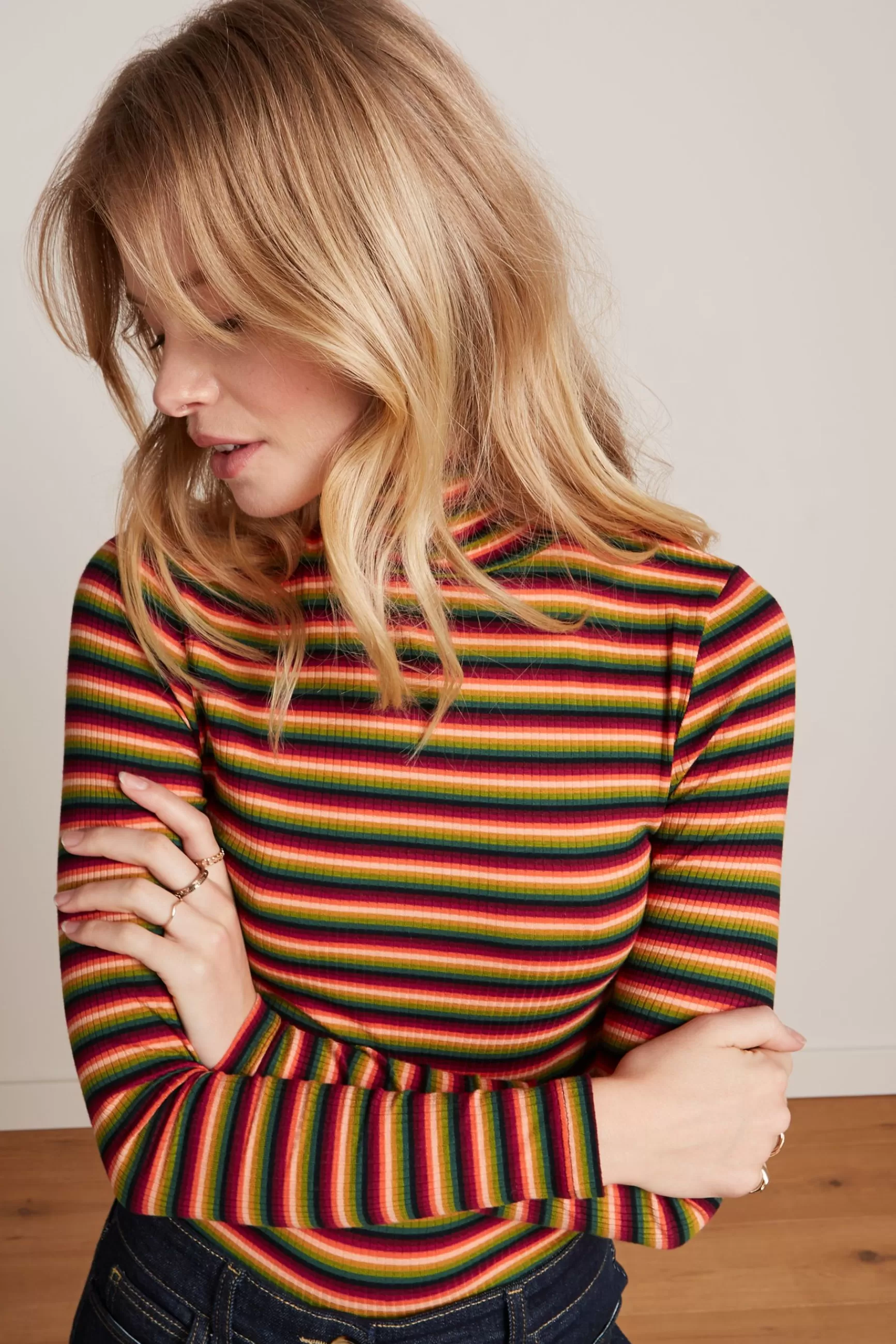 Rollneck Top Mimmi Stripe^King Louie Clearance