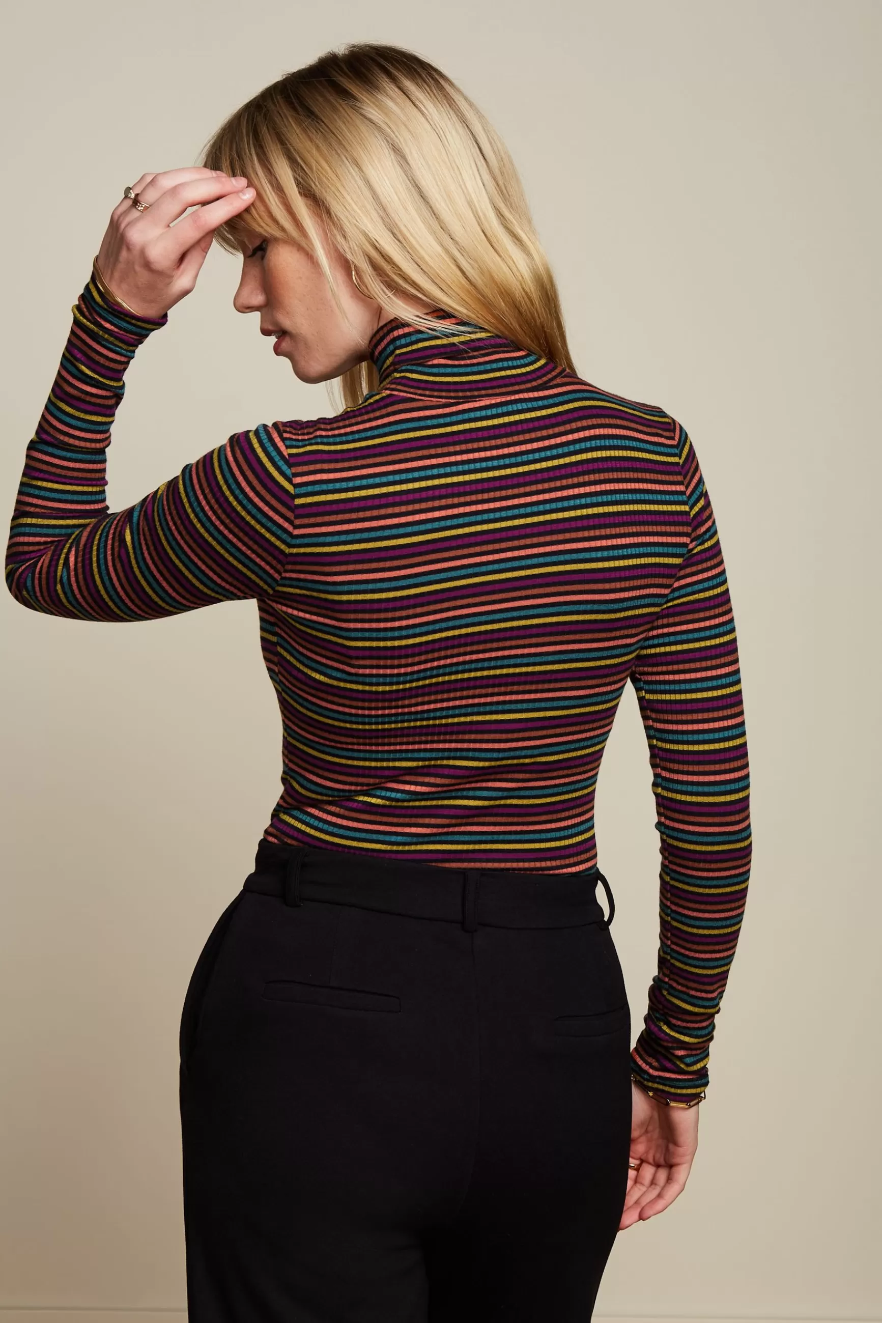 Rollneck Top Rolla Stripe^King Louie Fashion