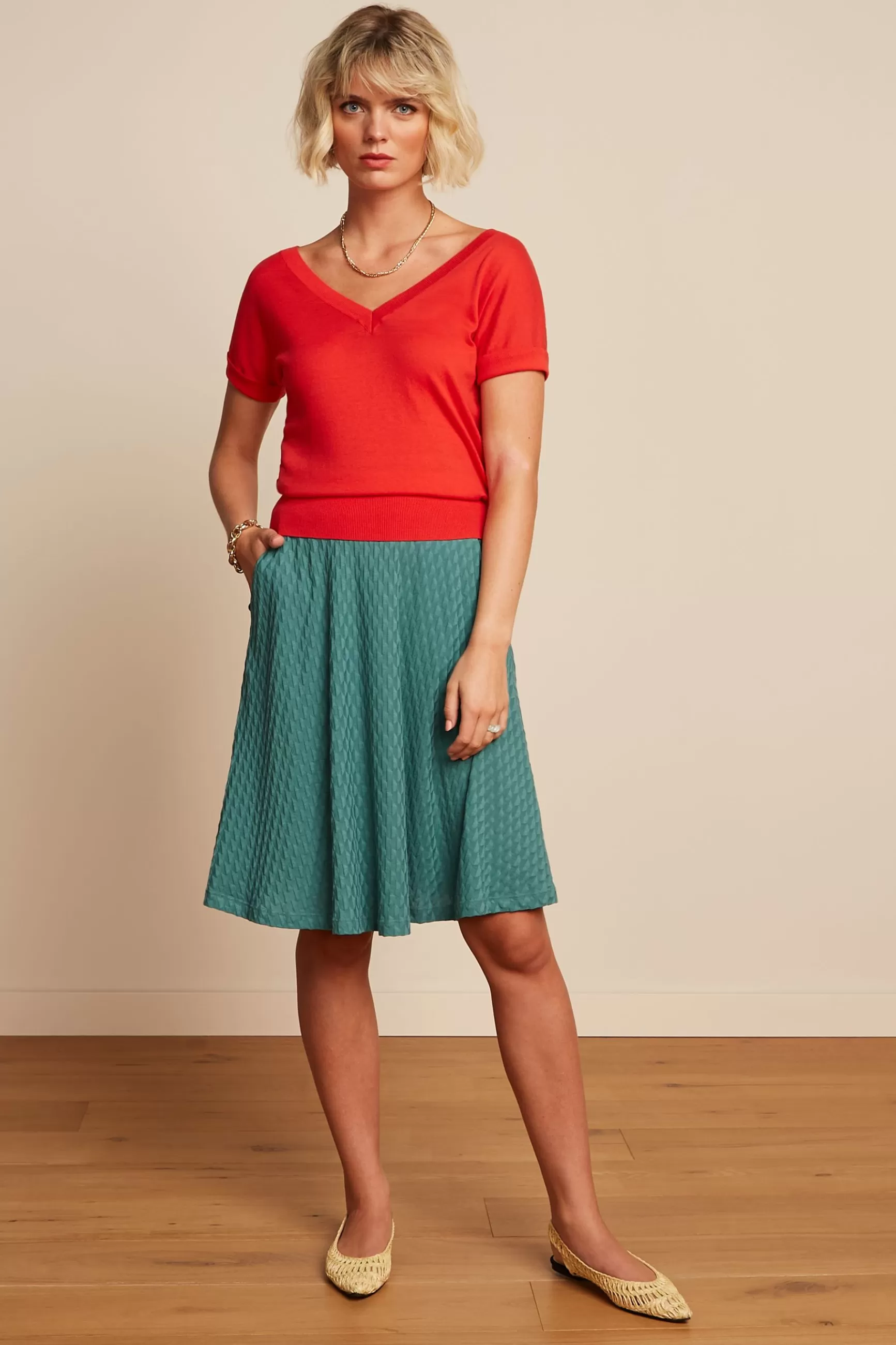 Serena Skirt Manelli Jacquard^King Louie Cheap