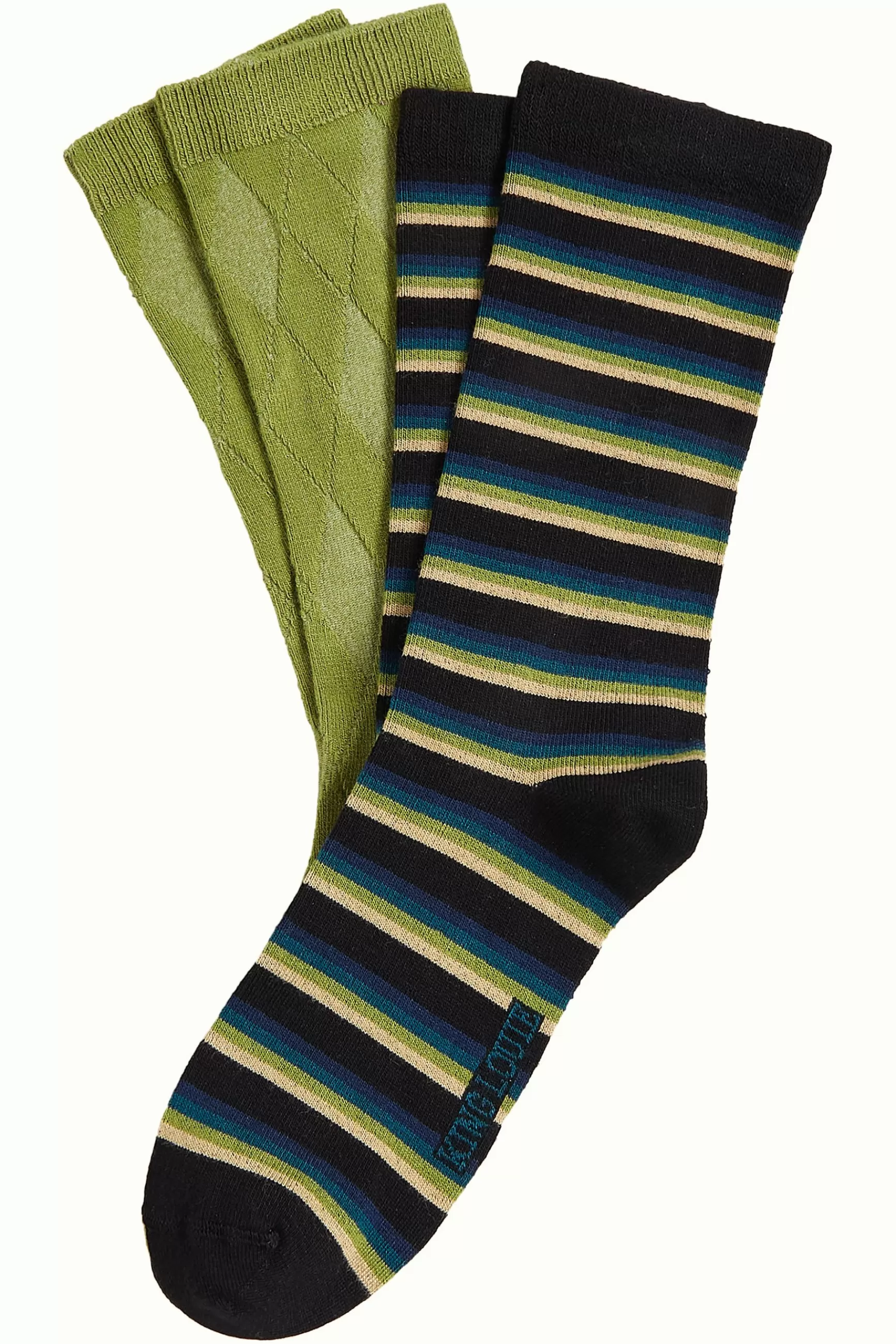 Socks 2-Pack Century Stripe^King Louie Store