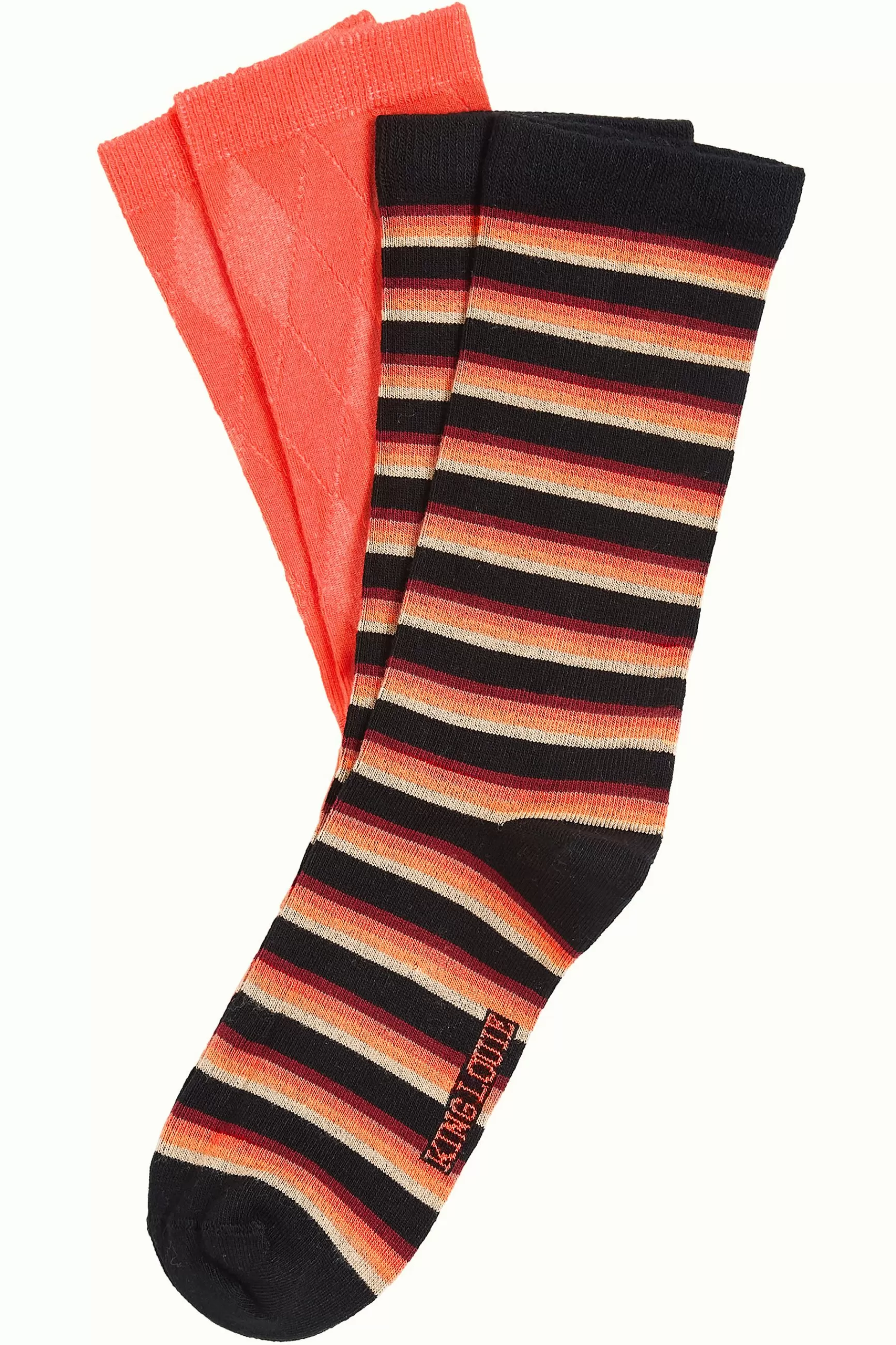 Socks 2-Pack Century Stripe^King Louie Fashion