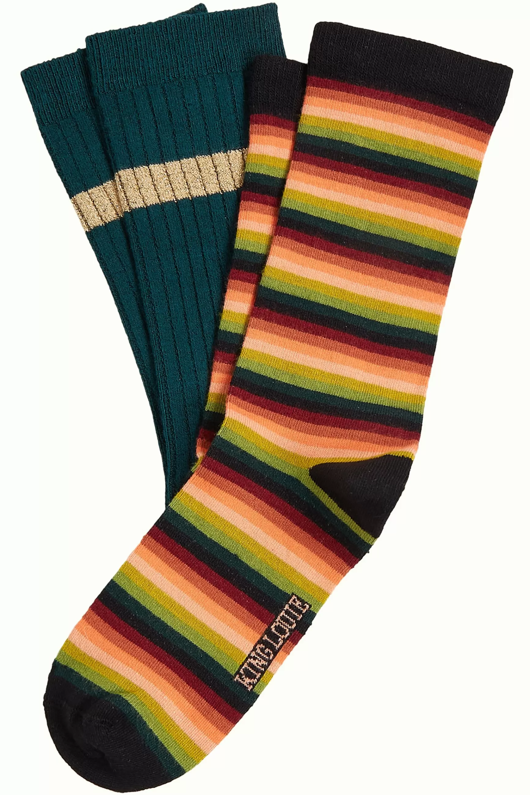 Socks 2-Pack Mimmi Stripe^King Louie Cheap