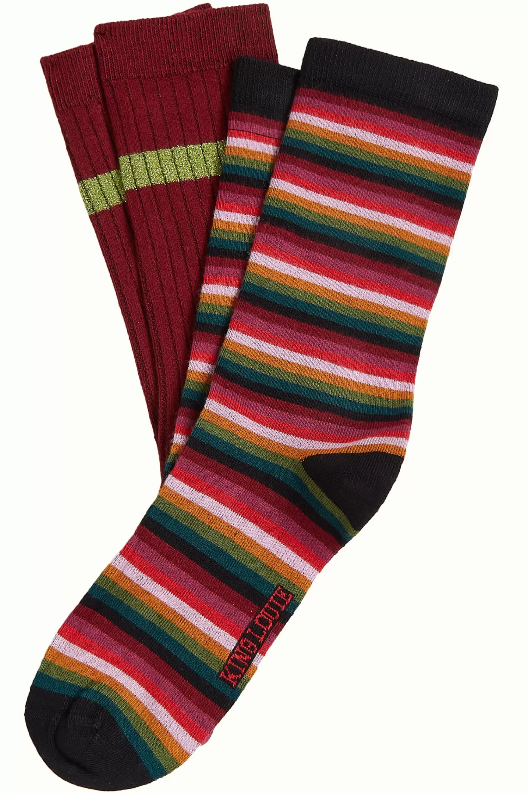 Socks 2-Pack Mimmi Stripe^King Louie Discount