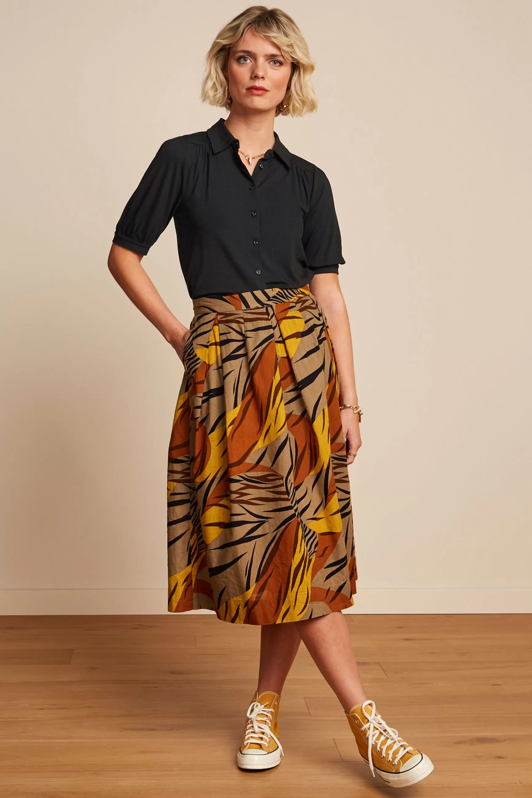 Suzette Pleat Skirt Zolea^King Louie Online