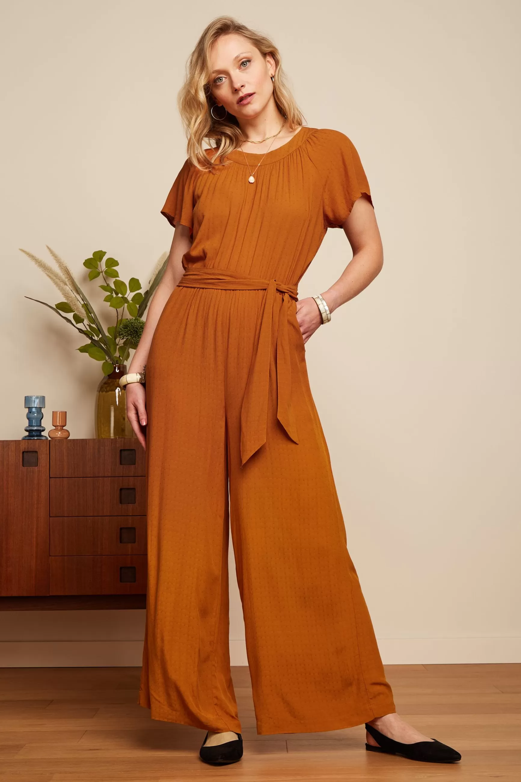 Talia Jumpsuit Tortoise^King Louie Cheap