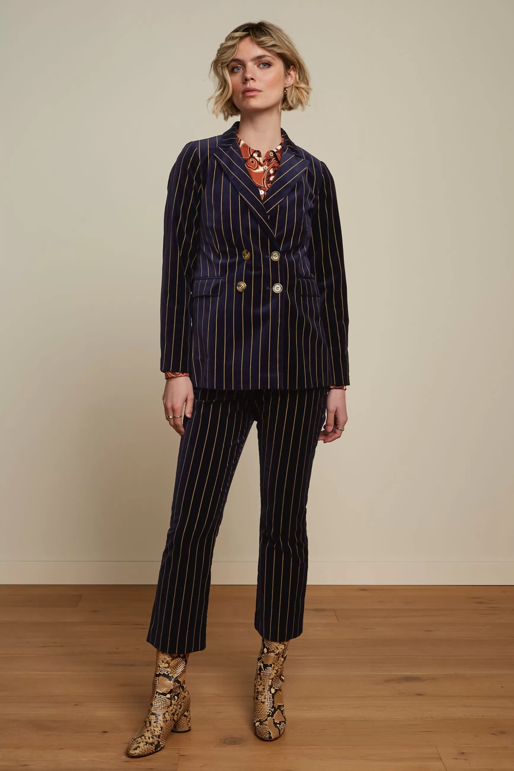 Tina Blazer Pinstripe^King Louie Store