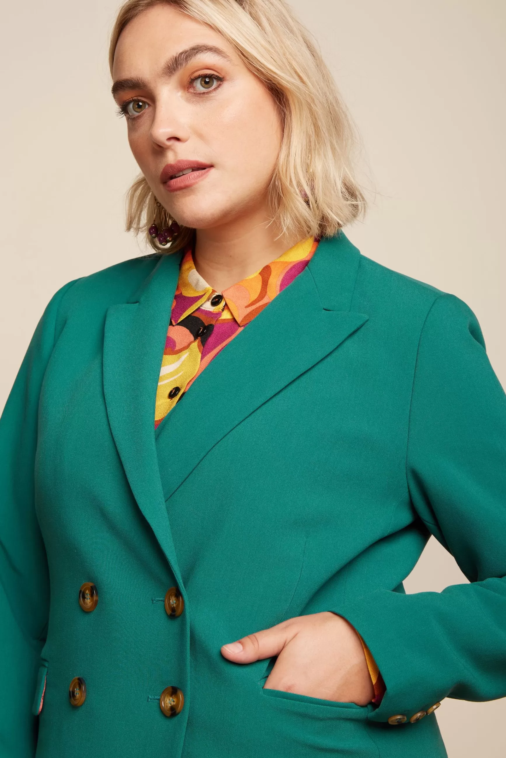 Tina Blazer Simonet^King Louie Clearance