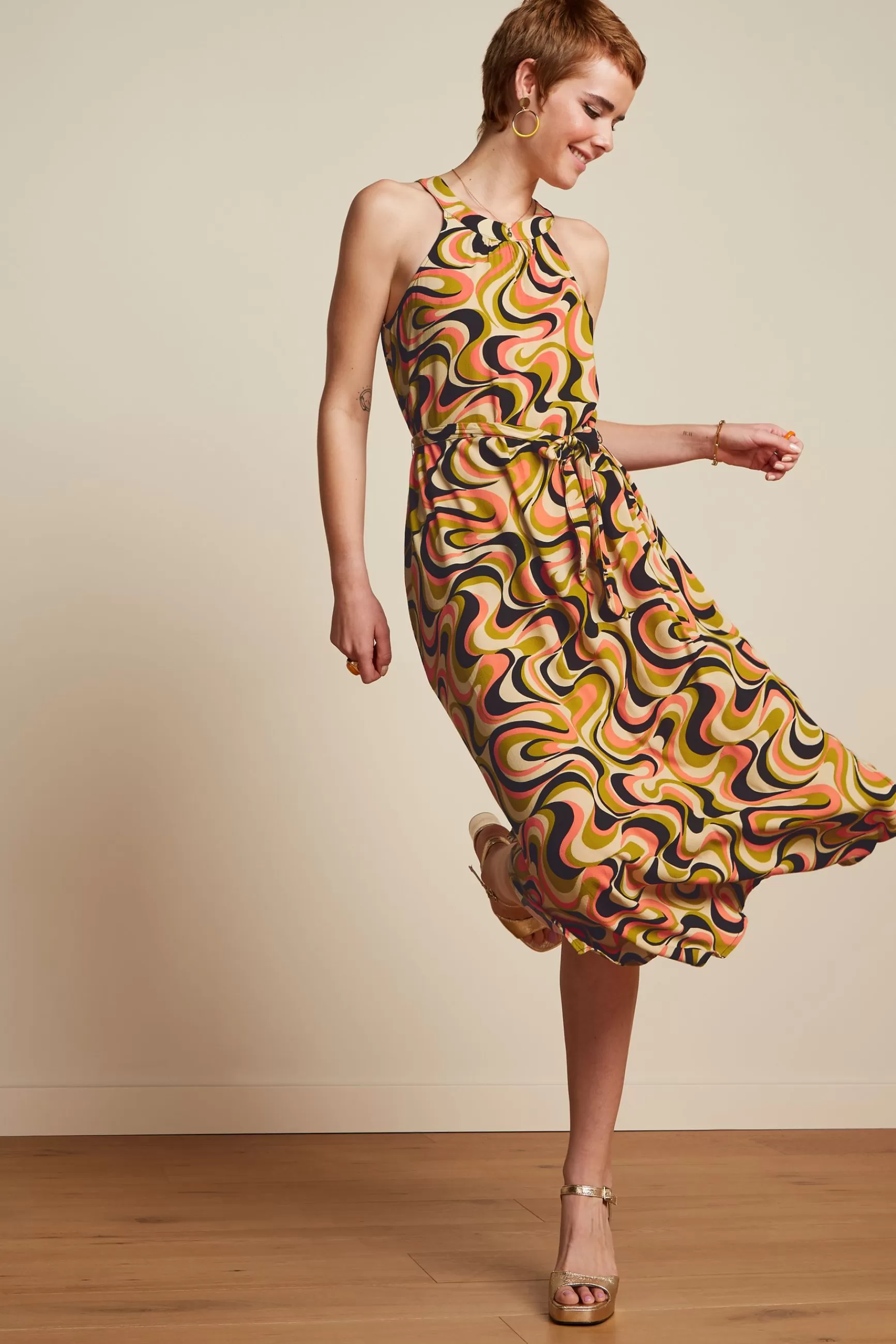 Virna Midi Dress Manic^King Louie Sale