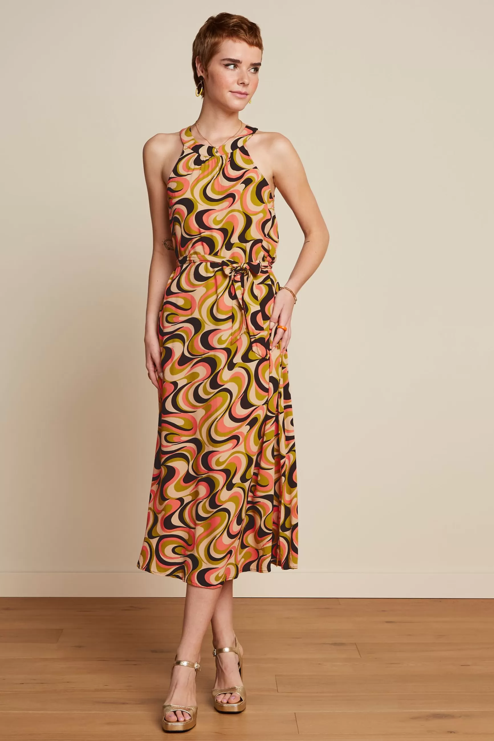 Virna Midi Dress Manic^King Louie Sale